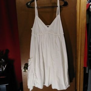White Moda International sundress minidress